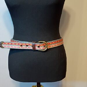 3/$25 Colorful Patterned Women's Belt